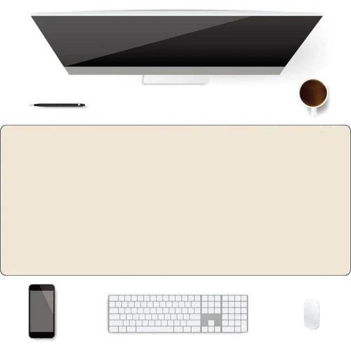 Tapis de Souris XXL Blanc crème