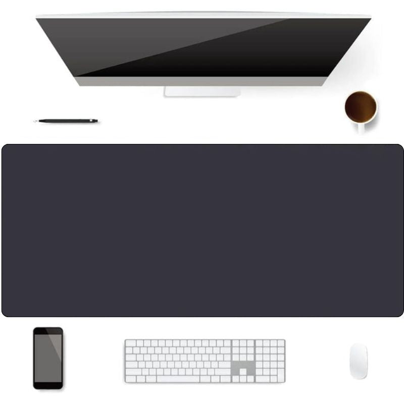 Grand Tapis de Souris Noir