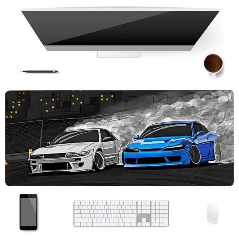 Tapis de Souris XXL Drift Duel Tokyo