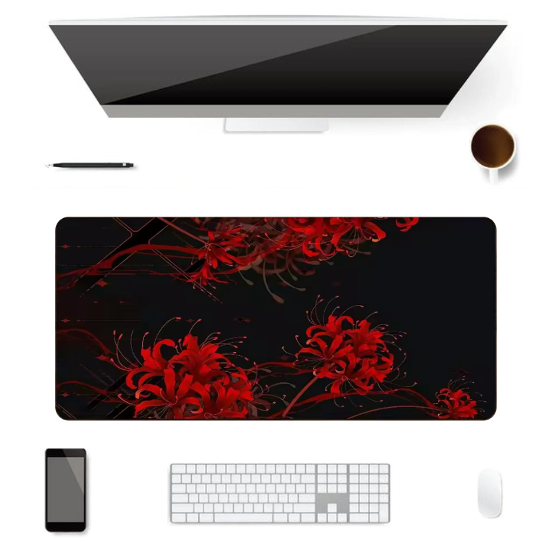 Tapis de Souris XXL Lycoris Radiata Black