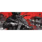 Tapis de Souris Gamer XXL Soldat Survivor