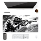 Tapis de Souris Gamer XXL Soldat Fantôme