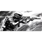 Tapis de Souris Gamer XXL Soldat Fantôme