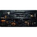 Tapis de Souris Gamer XXL Armes de Terrain