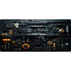 Tapis de Souris Gamer XXL Armes de Terrain