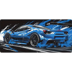 Tapis de Souris XXL Ferrari 488 Blue Thunder