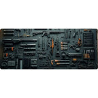 Tapis de Souris Gamer XXL Équipement militaire