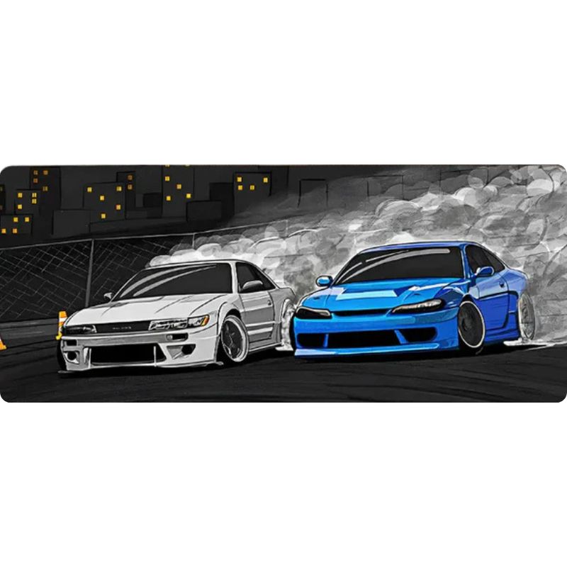 Tapis de Souris XXL Drift Duel Tokyo
