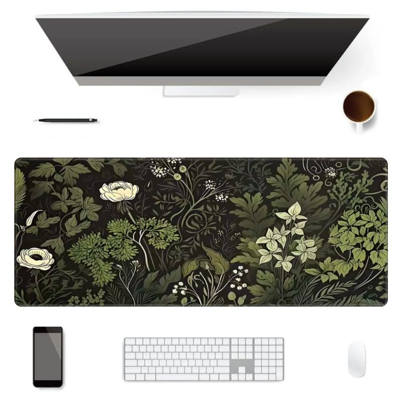 Tapis de Souris XXL Jardin Végétal