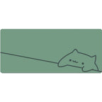 Tapis de Souris XXL Lazy Minimal Cat