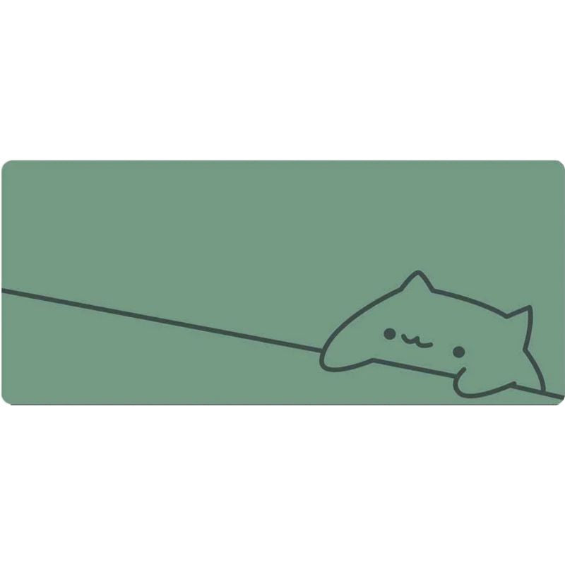 Tapis de Souris XXL Lazy Minimal Cat