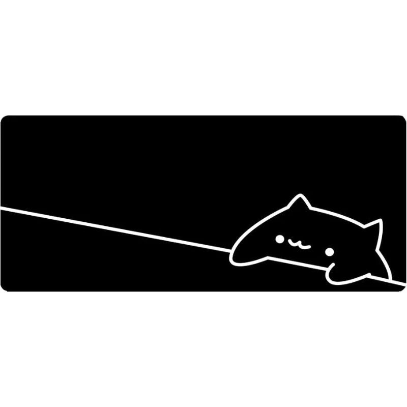 Tapis de Souris XXL Lazy Minimal Cat