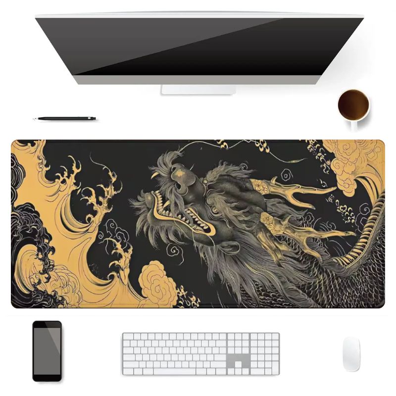 Tapis de Souris XXL Warrior Dragon