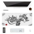 Tapis de souris XXL Dragon Samouraï