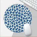 Tapis de souris Rond Bleu clair