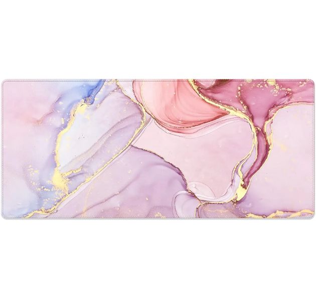 Tapis de Souris XXL Marbre Rosé