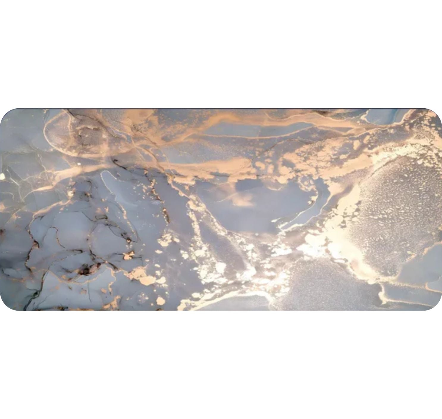 Tapis de Souris XXL Crépuscule Marbré