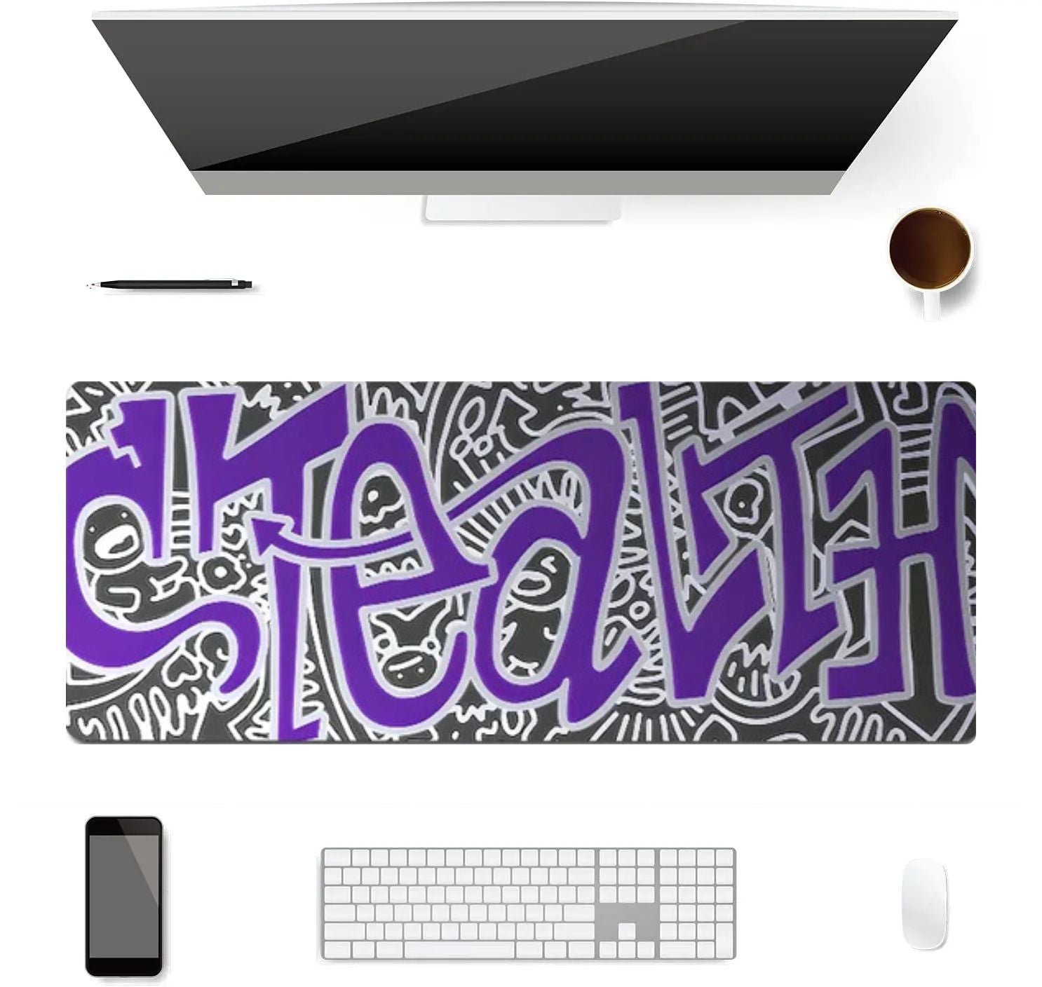 Tapis de Souris XXL Graffiti STEALTH