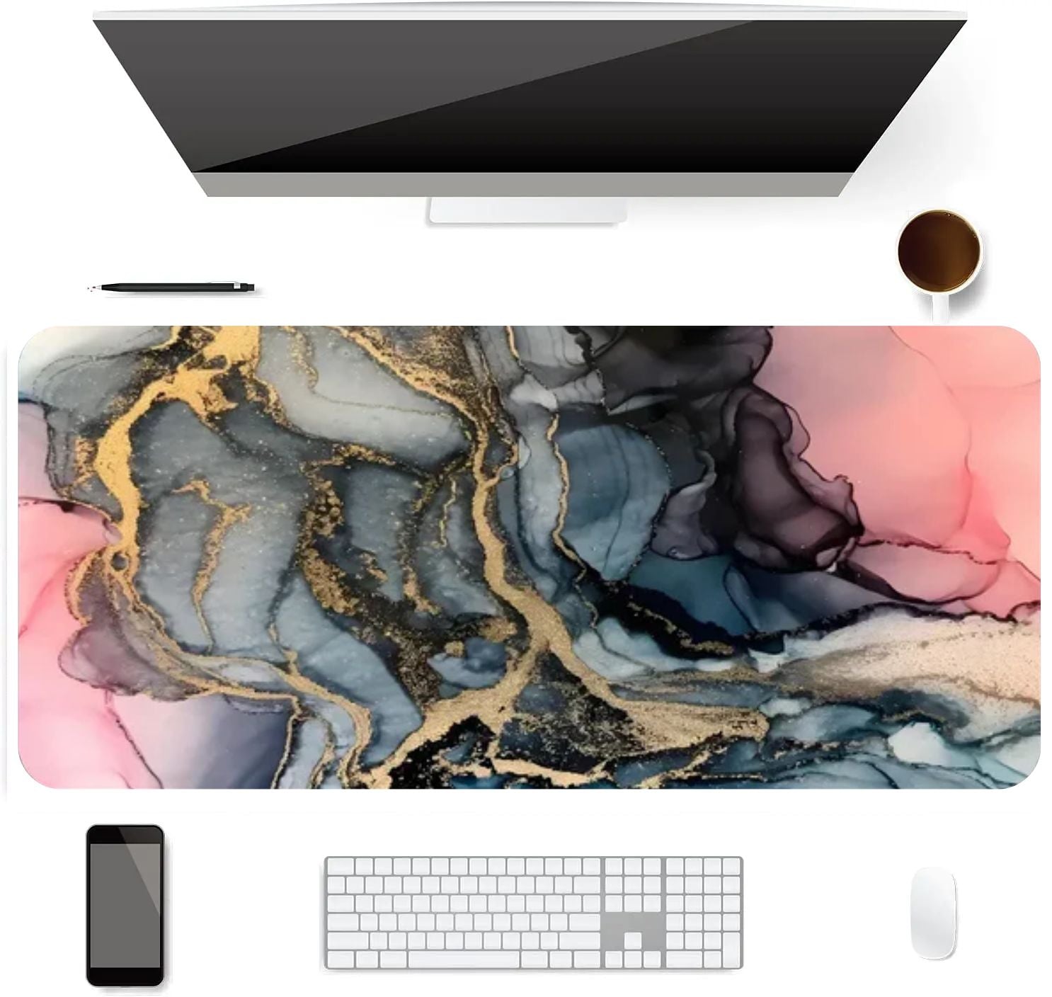 Tapis de Souris XXL Fusion nacrée