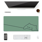 Tapis de Souris XXL Lazy Minimal Cat