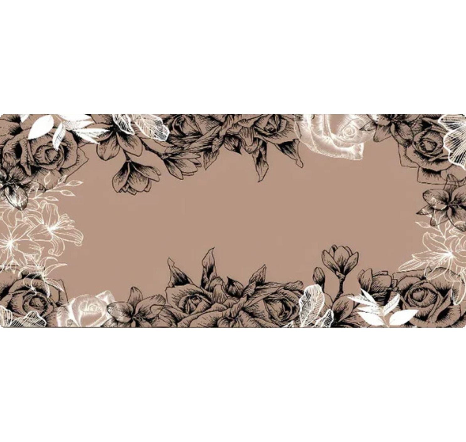 Tapis de Souris XXL Fleurs d’Encre