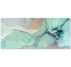 Tapis de Souris XXL Turquoise Marbré