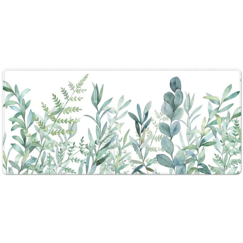 Tapis de Souris XXL Fleurs Aquarelle