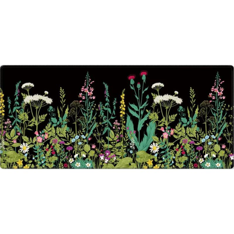 Tapis de Souris XXL Jardin Aquarelle