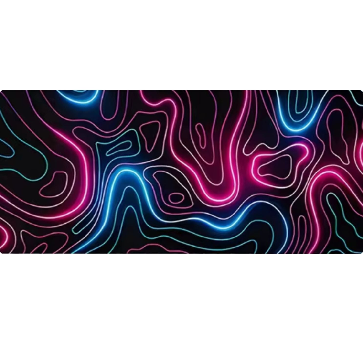 Tapis de Souris XXL Neon Flux