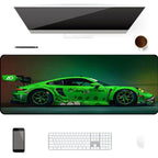 Tapis de Souris XXL Voiture Verte