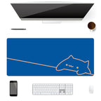 Tapis de Souris XXL Lazy Minimal Cat