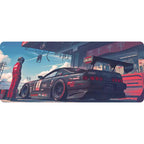 Tapis de Souris Gamer XXL Voiture de Course
