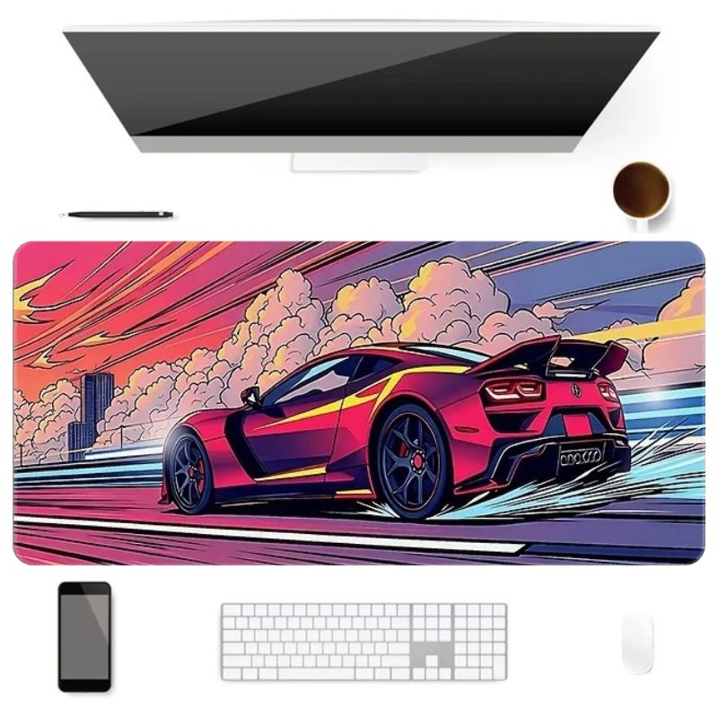 Tapis de Souris XXL Fast Car