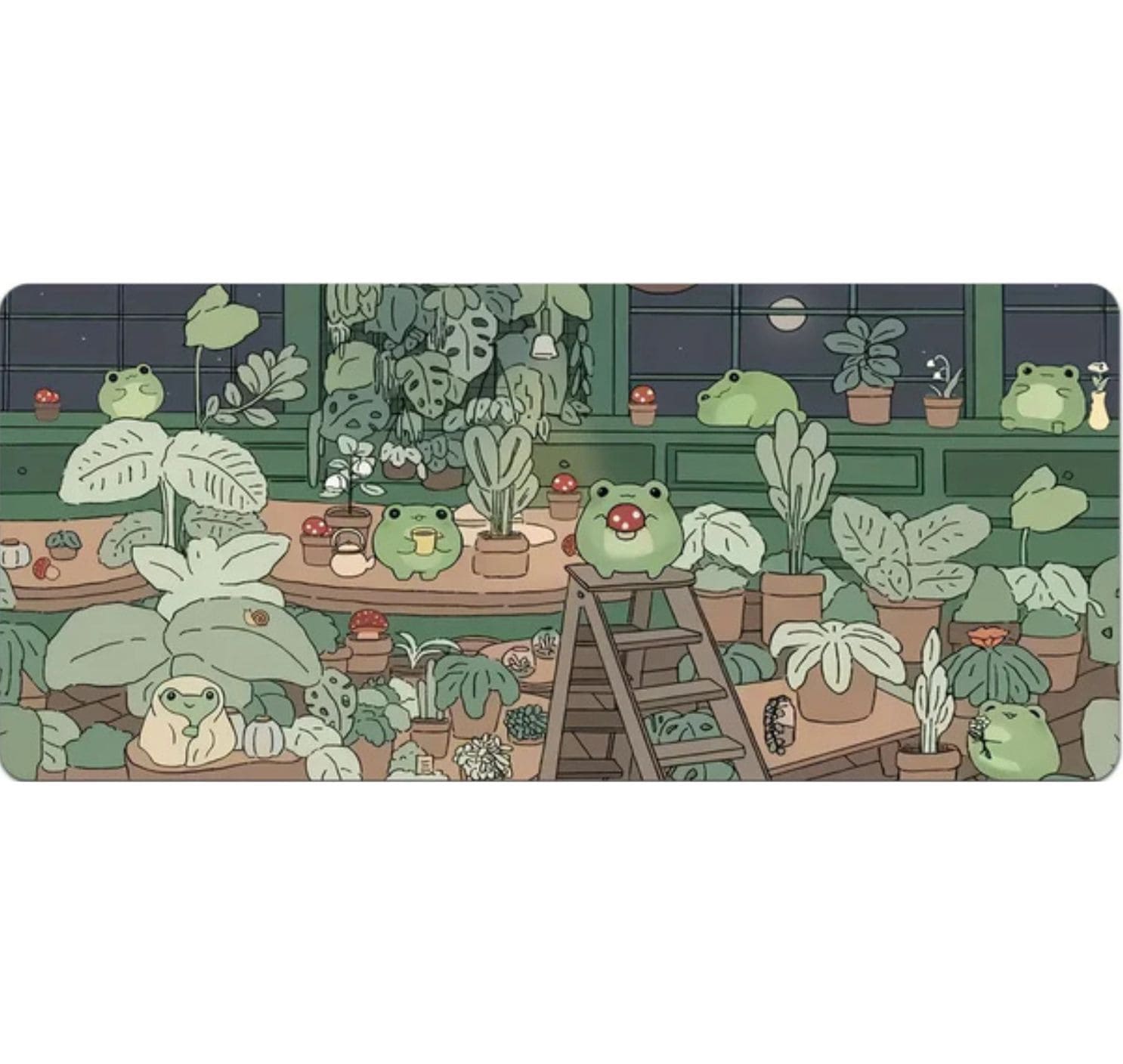 Tapis de Souris XXL Frog's house