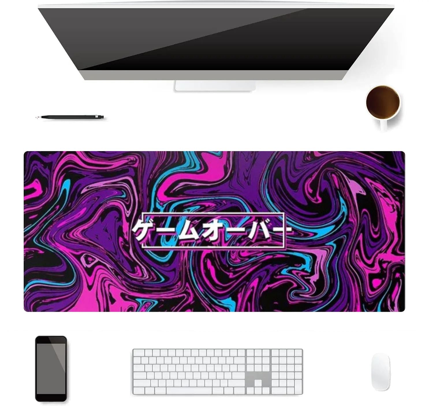 Tapis de Souris XXL Game Over