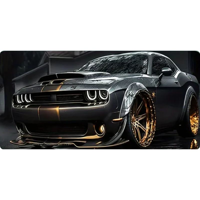 Tapis de Souris XXL Dark Mustang