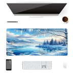 Tapis de Souris XXL Lac gelé