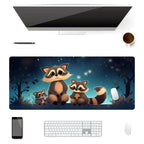 Tapis de Souris XXL Night Racoons