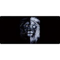 Tapis de Souris XXL Lion Noir et Blanc