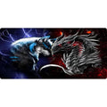 Tapis de Souris Gamer XXL Wolf vs Flame