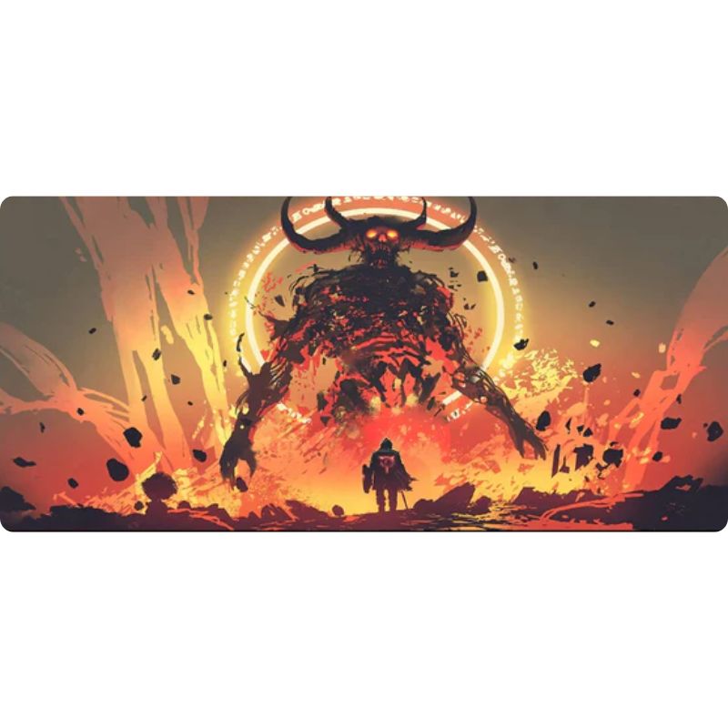 Tapis de Souris XXL Inferno Warrior