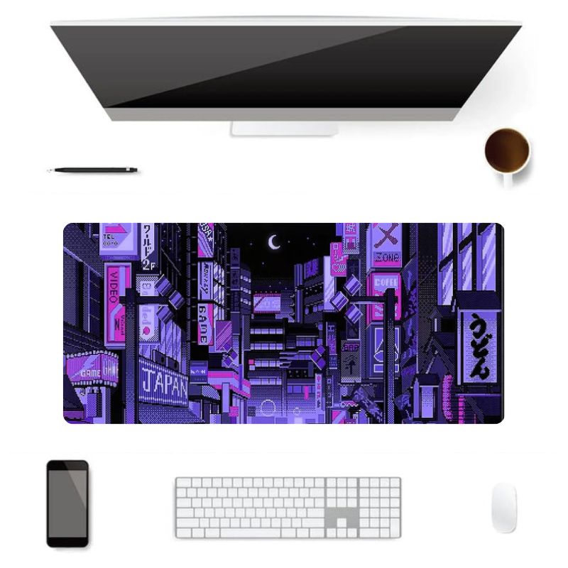 Tapis de Souris Gamer XXL Purple Japan