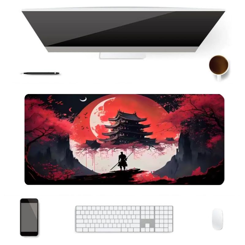 Tapis de Souris Gaming XXL Red Moon Rise