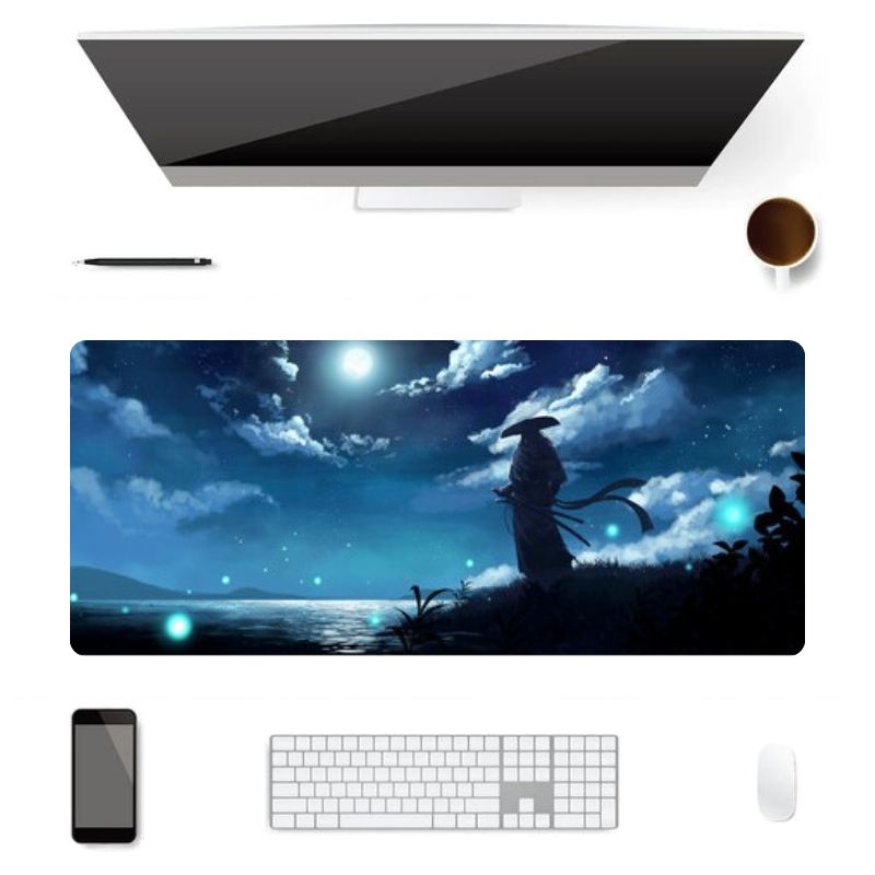 Tapis de Souris XXL Lunar Samouraï
