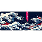 Tapis de souris XXL Vagues kanagawa
