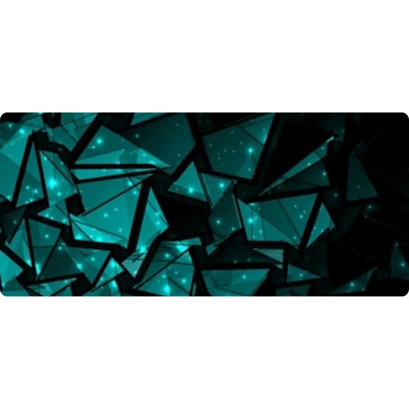 Tapis de Souris Gaming XXL Matrix Fractale