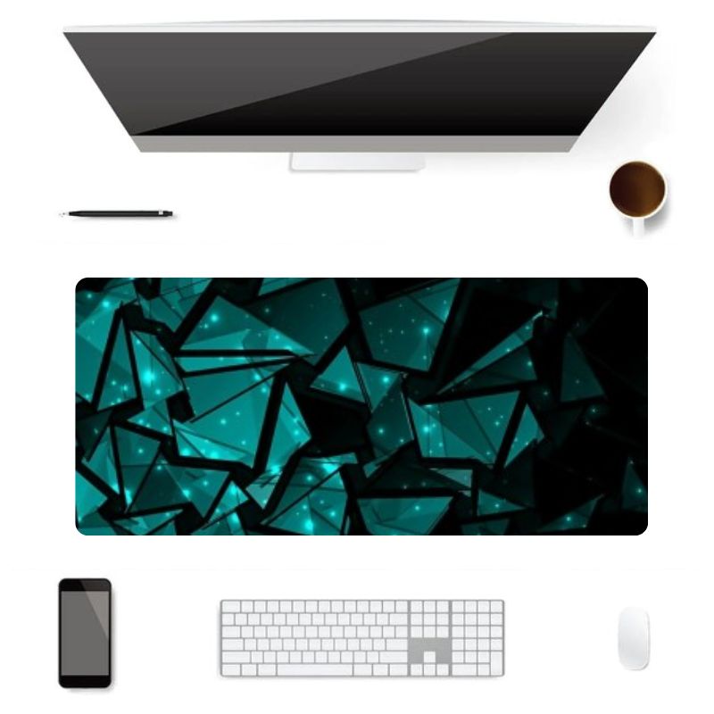 Tapis de Souris Gaming XXL Matrix Fractale