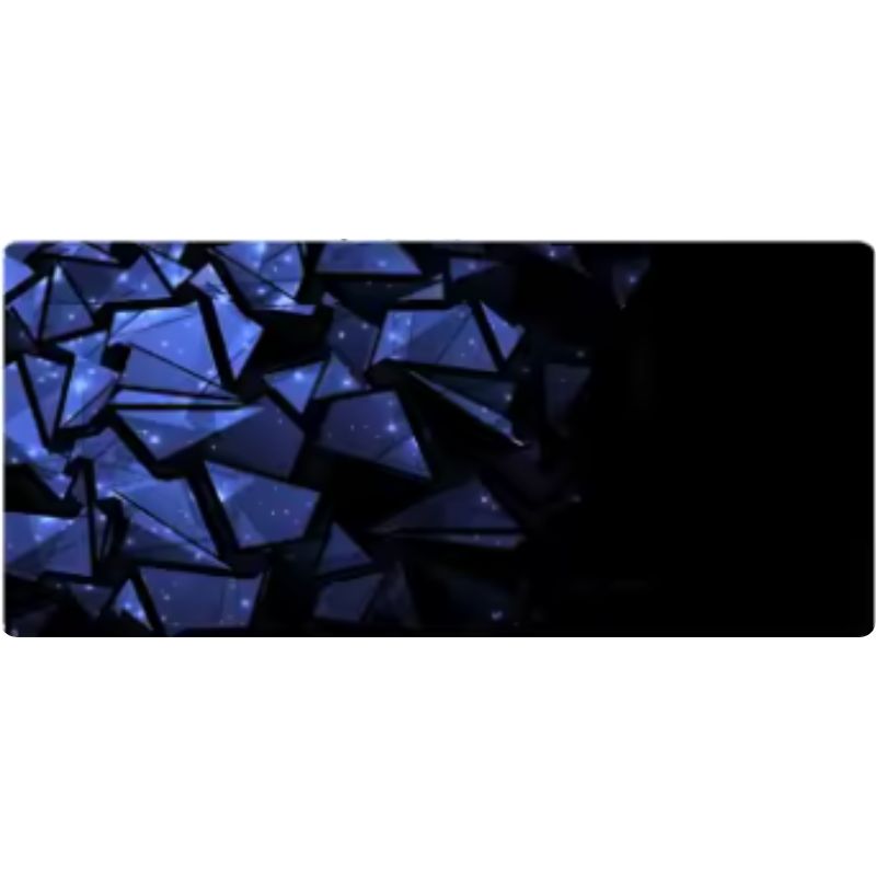 Tapis de Souris Gaming XXL Ice Shards Navy