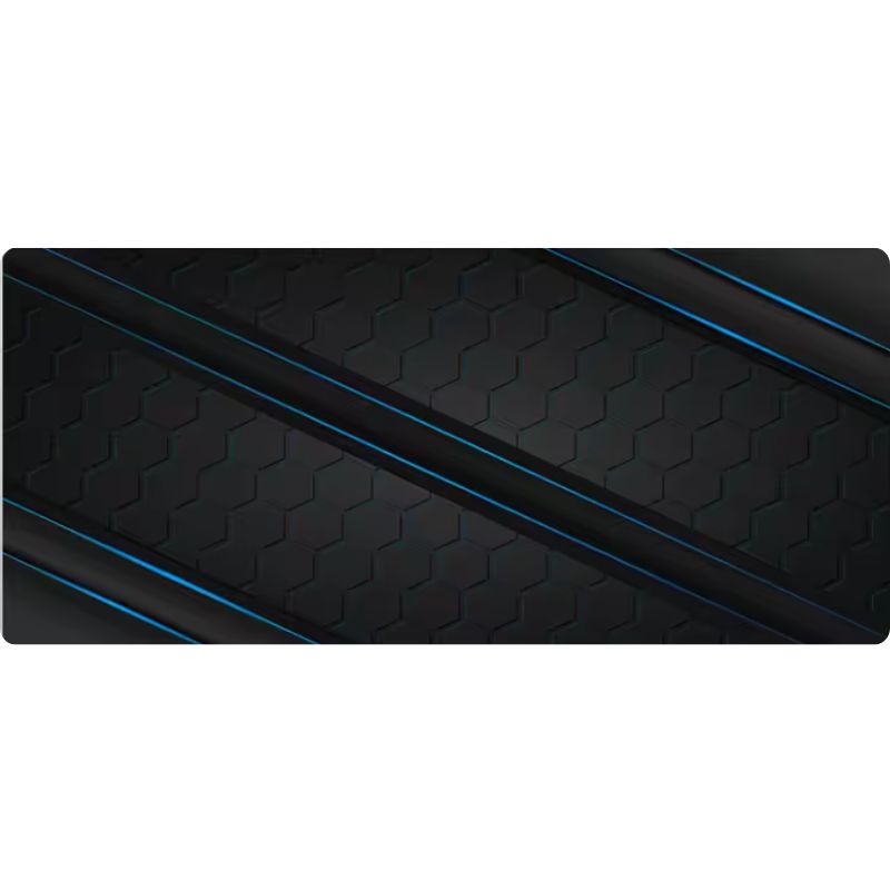 Tapis de Souris Gamer XXL Furtif Bleu