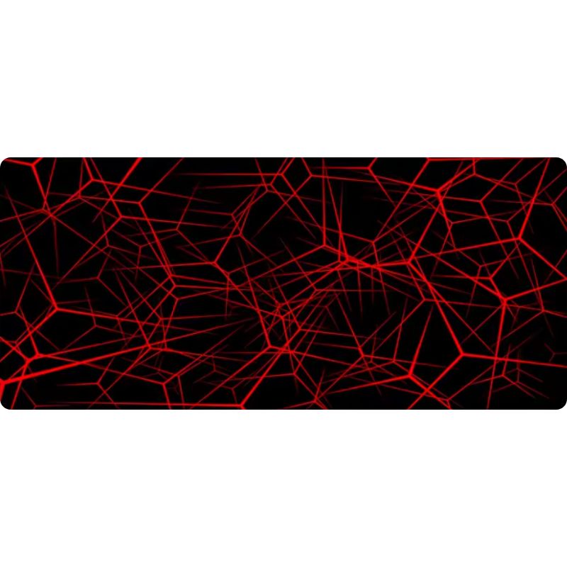 Tapis de Souris Gaming XXL Nexus Rouge